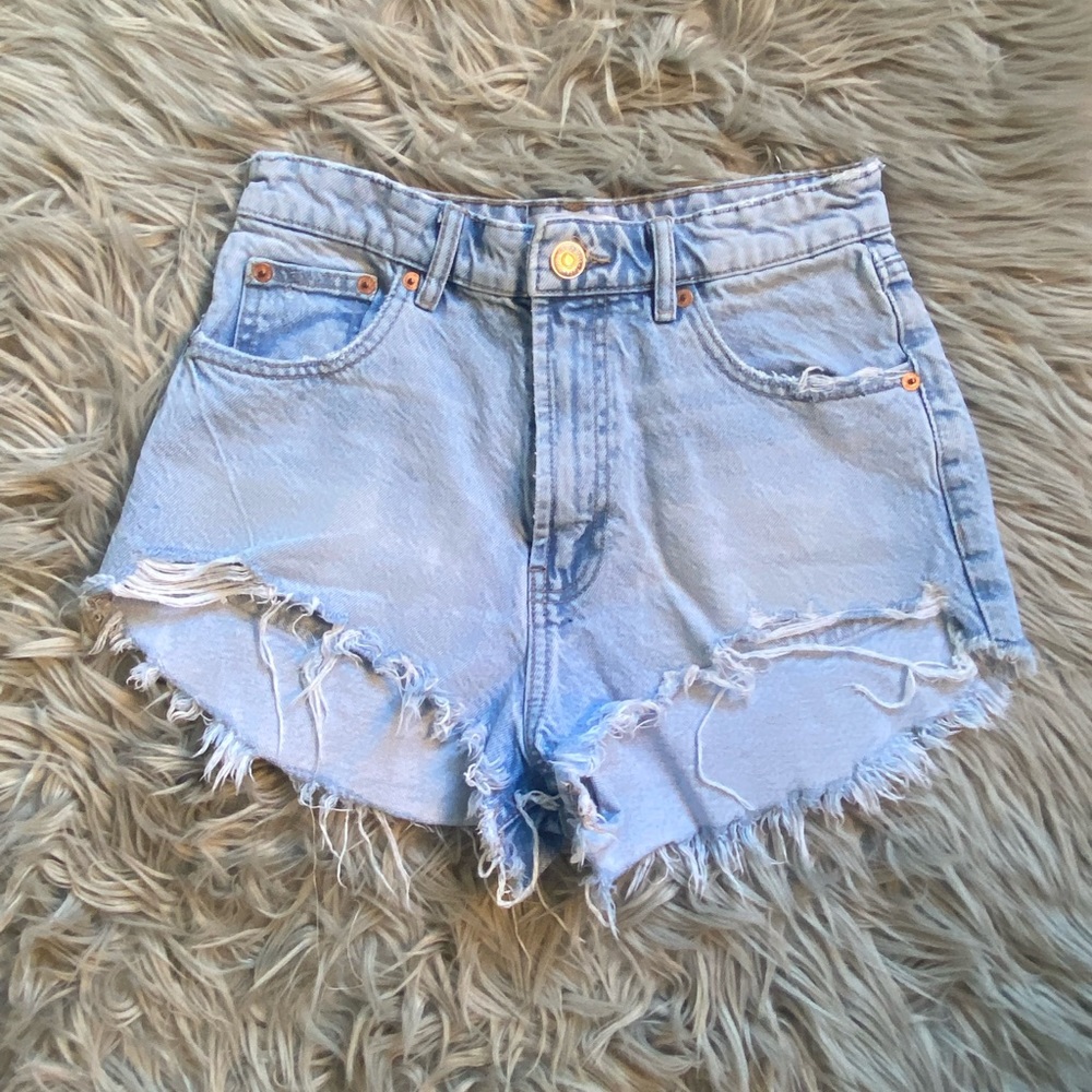 ZARA denim shorts